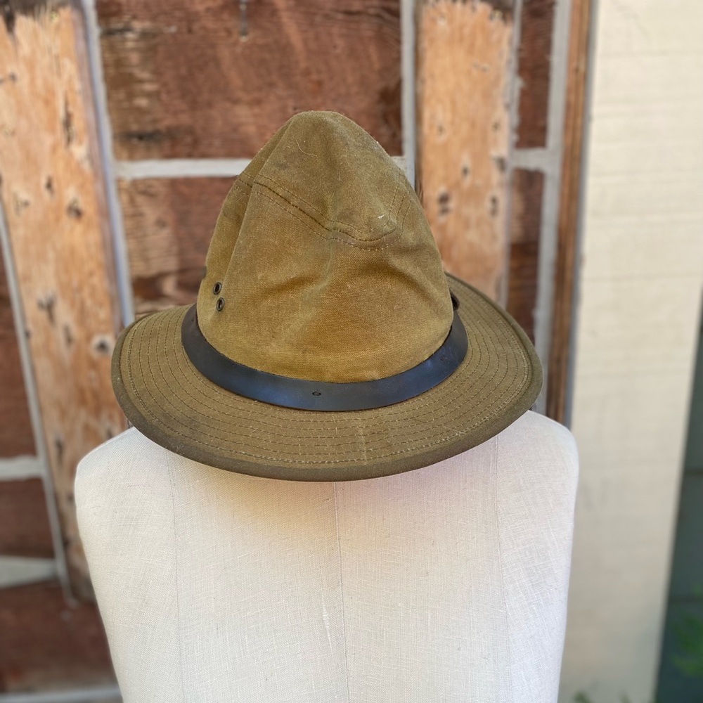 Waxed Filson hat
